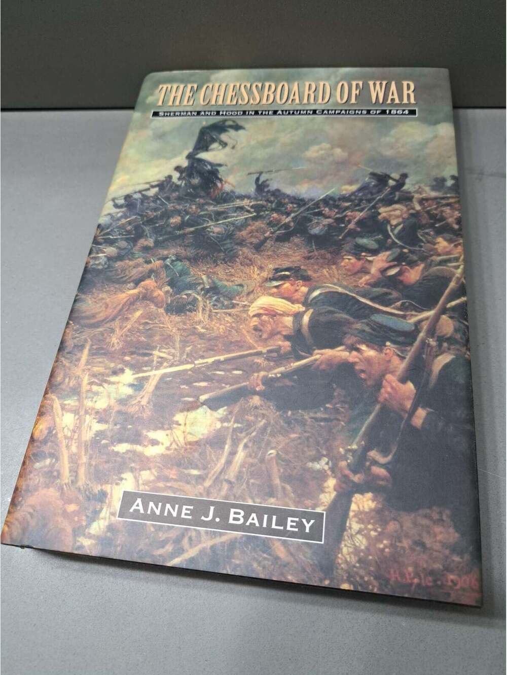 First edition of The Chessboard of War by Anne J Bailey